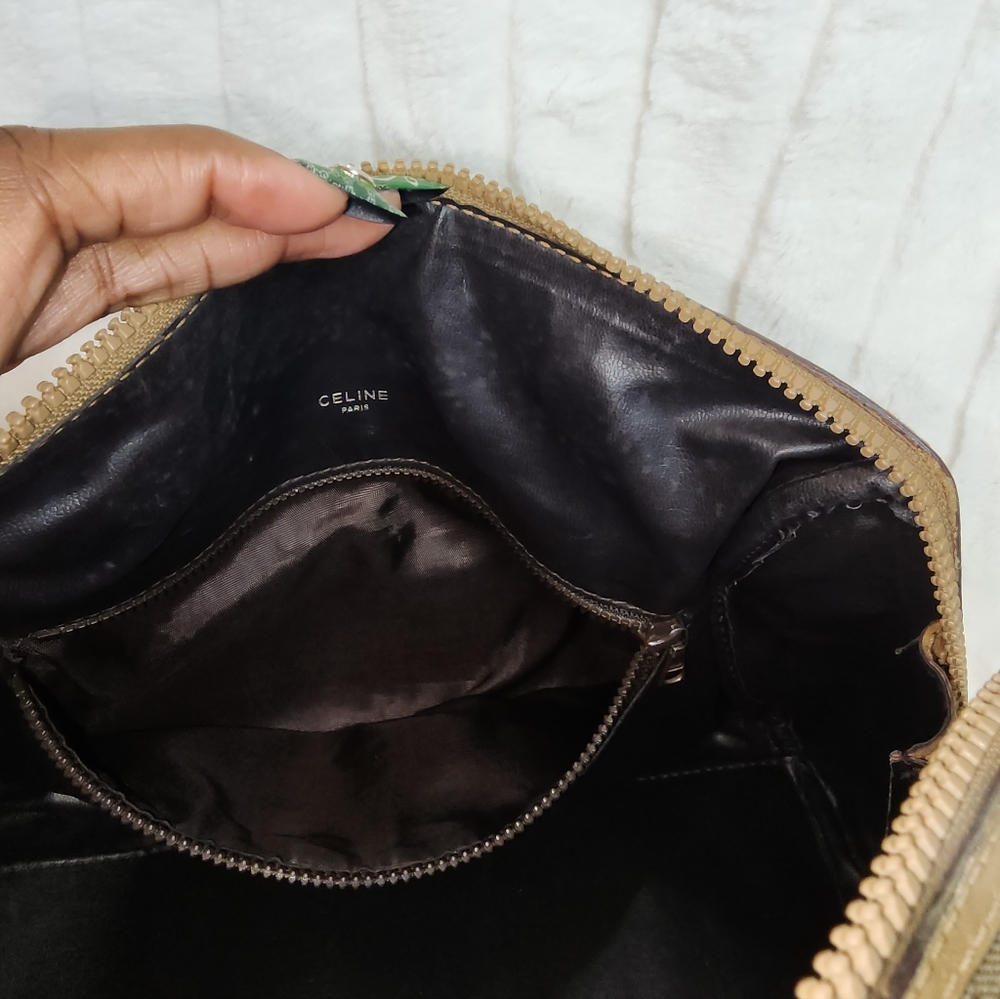 Celine Vintage Macadam Handbag - Picture 6 of 8